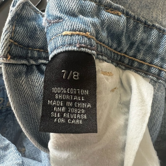 Jean shortalls - Picture 3 of 4